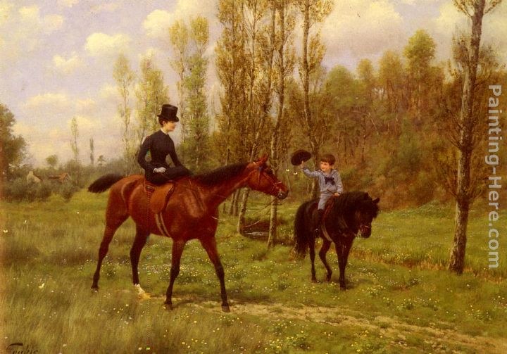 Jean Richard Goubie The Morning Ride